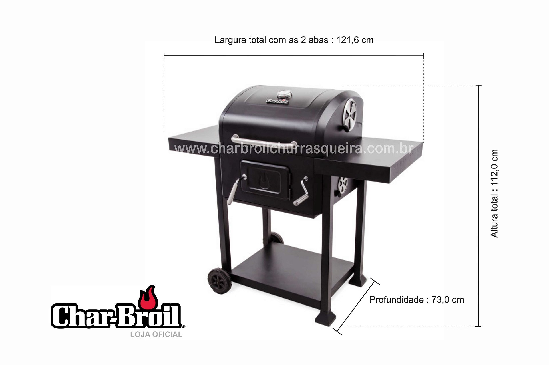 Char-Broil Gas2Coal - Híbrida